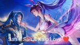San & Xaio Love ❤️// DOULUO DALAU DONGHUA// part 1