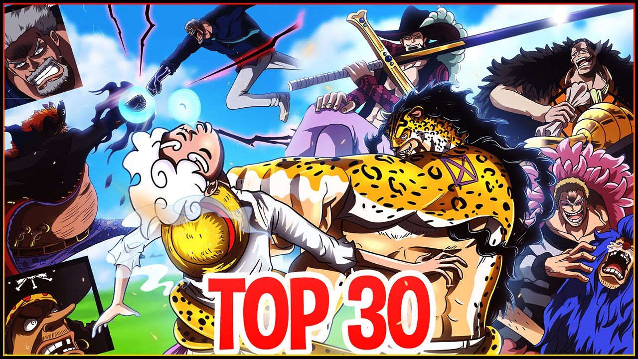 Top 10 strongest characters in OnePiece - BiliBili