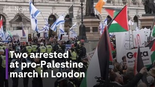 Israel-Gaza war continues to fuel protests and division in US, France and UK