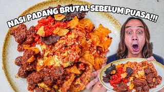 NASI PADANG APA INI PEDES BGT? ISINYA CABE NUKLIR SEMUA!!