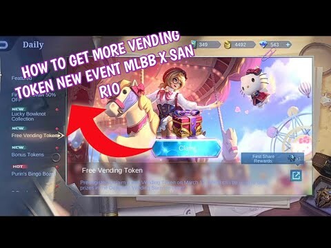 How to get more vending token new event MLBB x San Rio in Mobile Legends 2022