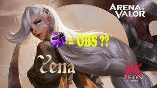 AOV MY YENA IS OBSERVER?? - (ARENA OF VALOR)