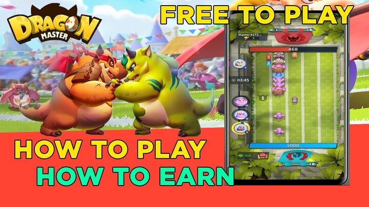 DRAGON MASTER THE BEST FREE TO PLAY, PLAY TO EARN GAME