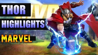 THOR HIGHLIGHTS (FIGHTER) - MARVEL SUPER WAR