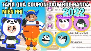 TẶNG QUÀ COUPON BALO GẤU TRÚC PANDA 2022, TOP 1 TIỆC TRÒ CHƠI LIÊN TIẾP TRONG PLAY TOGETHER