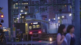 Persimpangan yang tidak bisa dibuka - Persimpangan pertama Kereta Listrik Keikyu di Shinagawa, keret