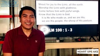 Worship the Lord with GLADNESS | Reviel Jan Angeles | Heart Speaks Devotion