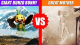 Giant Bunzo Bunny vs Great Mother Megaphone | SPORE