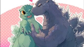 [Godzilla/Cha] Tuy không phải con ruột của ông nhưng vẫn tốt hơn con ruột của ông