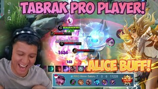 ALICE ABIS DI BUFF OP BANGET COY + NABRAK PENJOKI SAMA PRO PLAYER !!