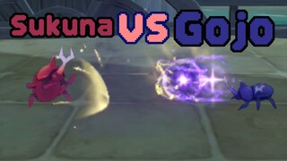 SUKUNA VS GOJO VERSI KUMBANG, BAHKAN GOJO MASIH KALAH