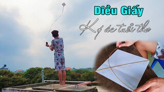 3 Loại Diều Giấy Tự Làm Của Trẻ Em Nông Thôn Xưa - Kí Ức Tuổi Thơ