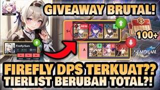 FIREFLY MEROMBAK TIER LIST??! Update Tier list Terbaru 2.3!! 🤔 +GIVEAWAY!!  Honkai: Star Rail