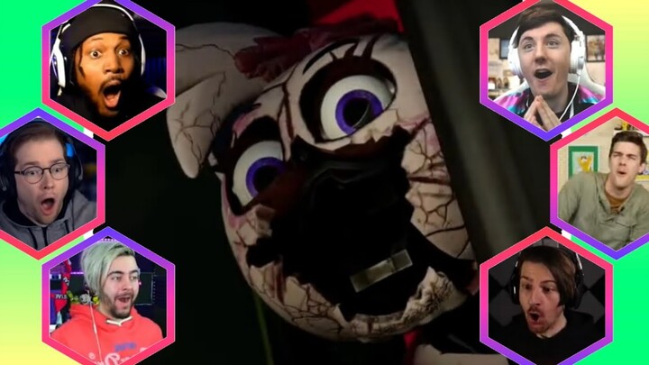 Gamers React to : Decommissioning Chica [FNAF: Security Breach]