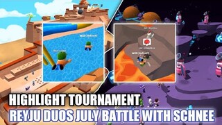 AKU HAMPIR MENANG HIGHLIGHT TOURNAMENT REYJU DUOS JULY BATTLE - STUMBLE GUYS