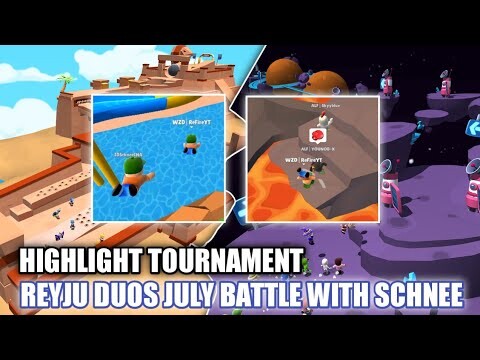 AKU HAMPIR MENANG HIGHLIGHT TOURNAMENT REYJU DUOS JULY BATTLE - STUMBLE GUYS