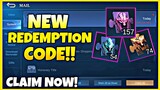 NEW REDEMPTION CODE THAT STILL WORKING!! || CLAIM IT NOW!! || MOBILE LEGENDS BANG BANG