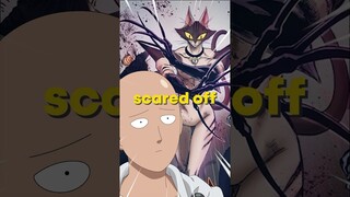 Saitama DESTROYS a Dragon Level Monster With FEAR ALONE 😨#onepunchman #animeanxiety