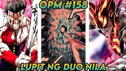 Ultimate Duo Garou  at Metal bat. One Punch Man Tagalog