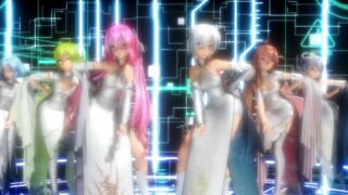 [MMD] Penyanyi virtual Tiongkok dan Jepang yang ikut membintangi "Oracle Rules" [Ark Command]