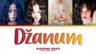 [AI COVER] BLACKPINK Džanum Lyrics (Color Coded Lyrics)