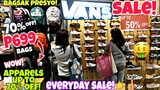 VANS SALE EVERYDAY up to 70% off!shoes bags apparels,PAMIGAY PRESYO!gateway mall cubao update!