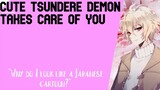 [ASMR] Cute Tsundere Demon Takes Care of You