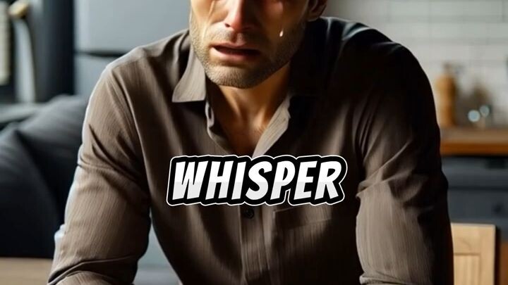 My dad crying