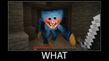 Minecraft wait what meme part 46 Realistic Huggy Wuggy