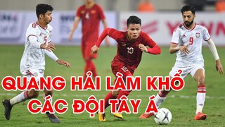 Những pha xử lý của Quang Hải khiến các đội bóng Tây Á phải khiếp sợ | NEXT SPORTS