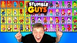 Alle 250 Stumble Guys Skins in 1 Video bewerten!