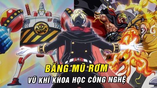 Vũ khí công nghệ của Băng Mũ rơm , Sức mạnh khoa học hiện đại nhất [ One Piece 1029+ ]