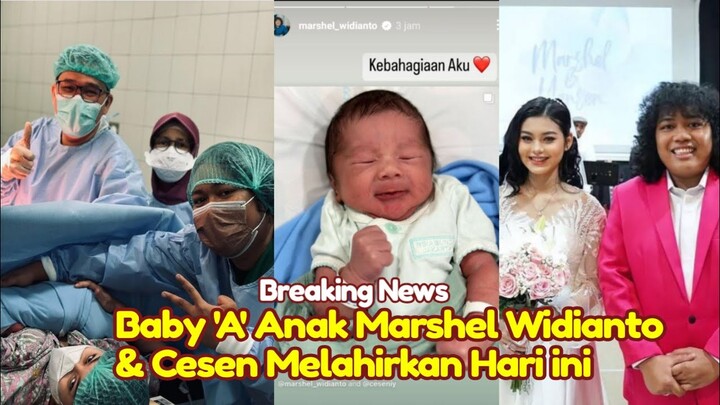 SELAMAT! Istri Marshel Widianto Melahirkan, Potret Tampan Baby 'A' Jadi Sorotan