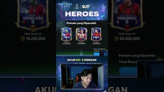 TURUN HARGA!! SAATNYA AKUN F2P ROMBAK SQUAD EA SPORTS FC MOBILE #fcmobile #perkorodunyofcmobile