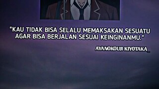 kata kata bijak dari lord ayanokouji