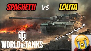 NA BUGBOG NI LOLITA ANG TANKE KO SA WORLD OF TANKS (UMIYAK SI SPAGHETTI) | WORLD OF TANKS