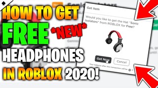 *NEW* HOW TO GET FREE HEADPHONES IN ROBLOX 2020! | FREE HEADPHONES - ROBLOX