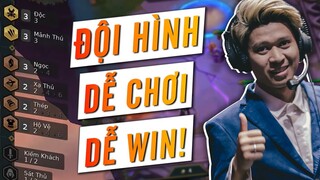 QTV | ĐỘI HÌNH DỄ CHƠI - DỄ WIN NHẤT ĐTCL!!!