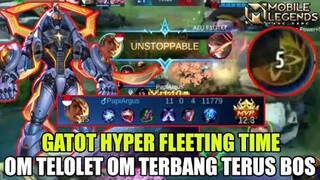 RAHASIA !!! GATOT JUNGLER DIKASIH FLEETING TIME BISA TERBANG TRUS BOZ