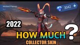 HOW MUCH ( ?131 ) DIAMONDS IS SUN "WICKED FLAMES" SKIN  COLLECTOR MOBILE LEGENDS