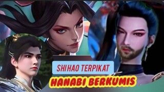 Shihao Terpikat Hanabi Berkumis