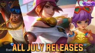 UPCOMING SKINS AND THEIR RELEASE DATE | NEW MOBILE LEGENDS SKIN | ROCCO YT