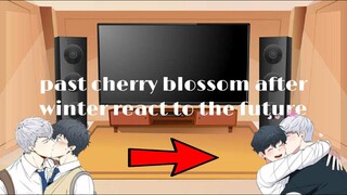 || past cherry blossom after winter react to the future || lazy video ||