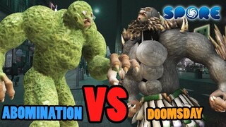 Abomination vs Doomsday | SPORE