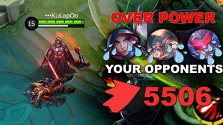 ARGUS CAN OVER POWER ANY OFFLANE HERO | ARGUS TOP GLOBAL | MLBB