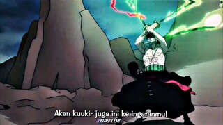 PERTARUNGAN SENGIT ZORO VS KING