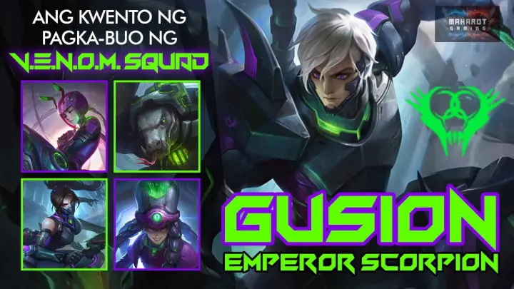 Ang kwento ni GUSION EMPEROR SCORPION (Dark Successor)Tagalog Story