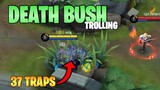 Death Bush Trolling | SELENA UNLI-TRAP in MAYHEM | ML Trolling