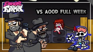 FNF Android + Pc Mod Aood สมาคมผู้รู้ความจริง Full Week