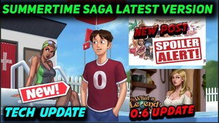 SUMMERTIME SAGA LATEST VERSION NEW SPLASH SCREEN WALLPAPER 🔥 WHAT A LEGEND 0.6 RELEASE DATE NEWS